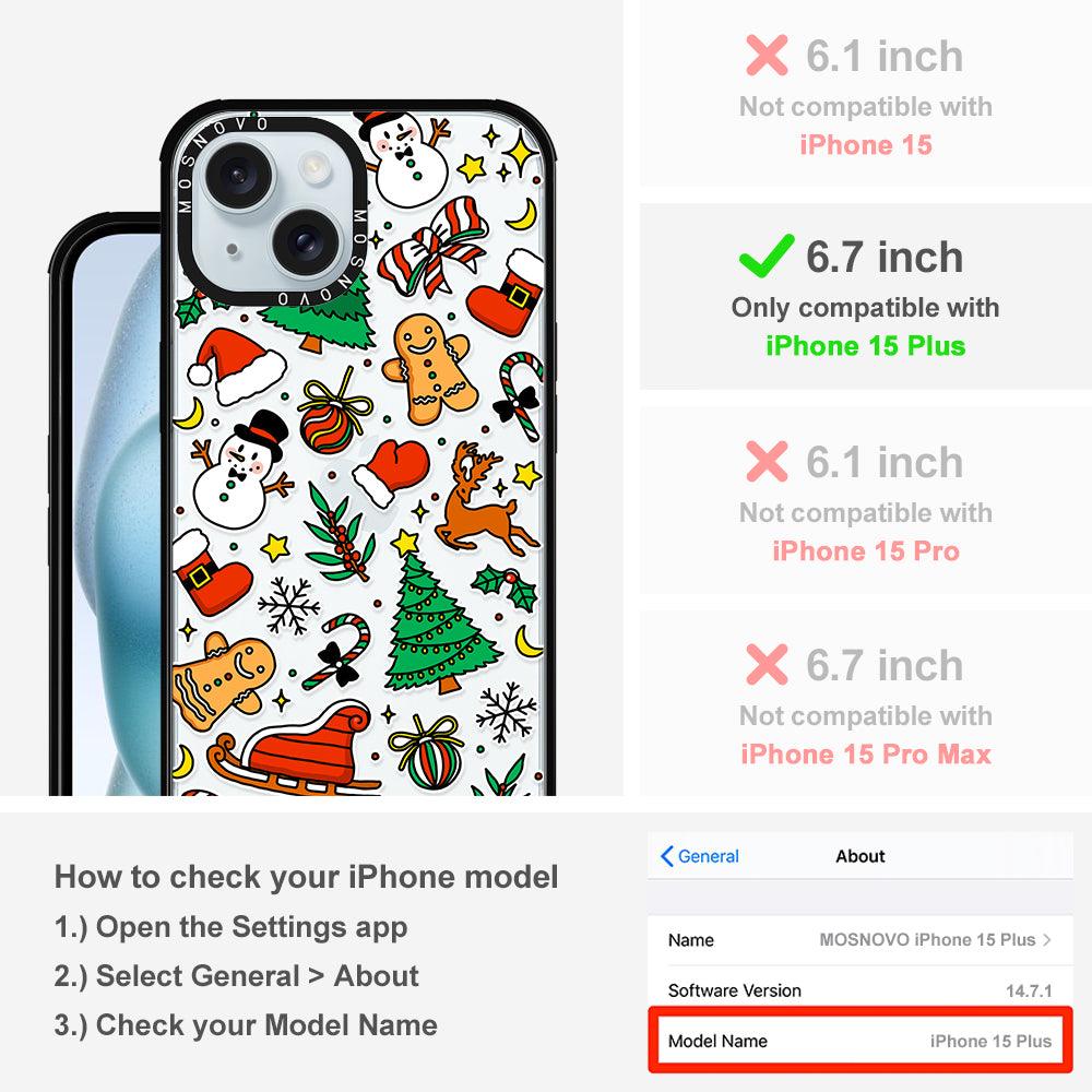Christmas Decoration Phone Case - iPhone 15 Plus Case - MOSNOVO