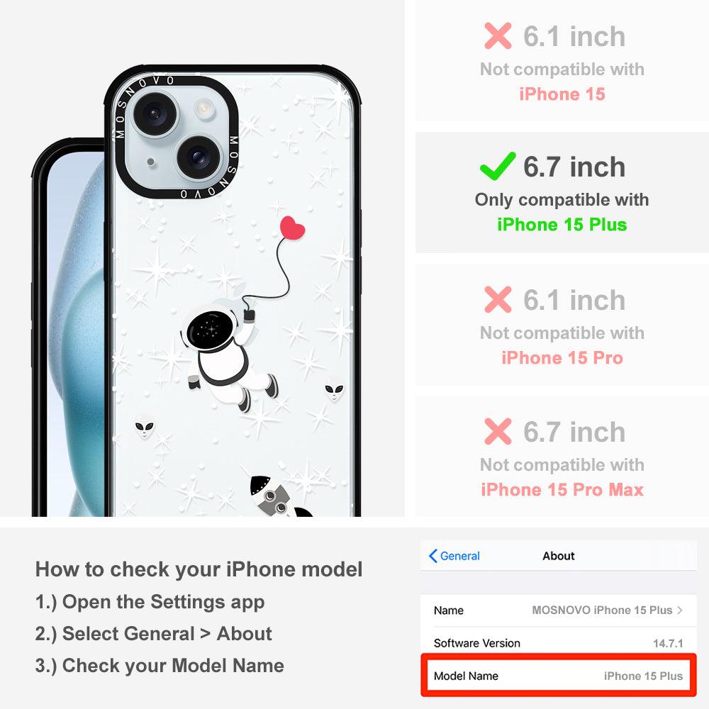 Outer Space Phone Case - iPhone 15 Plus Case - MOSNOVO