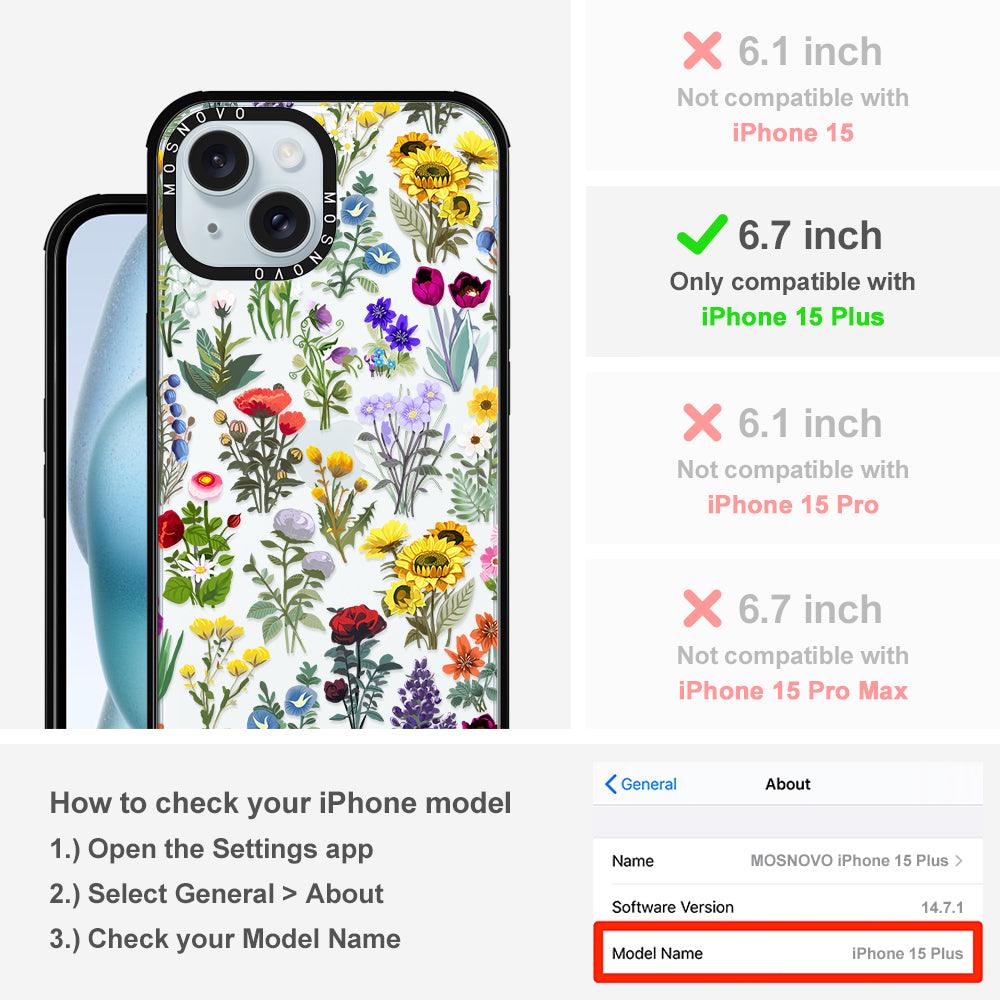 A Colorful Summer Phone Case - iPhone 15 Plus Case - MOSNOVO