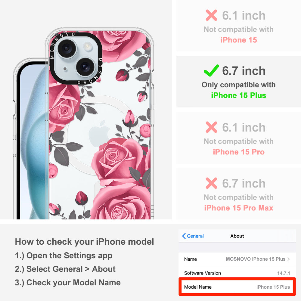 Valentine Phone Case - iPhone 15 Plus Case - MOSNOVO