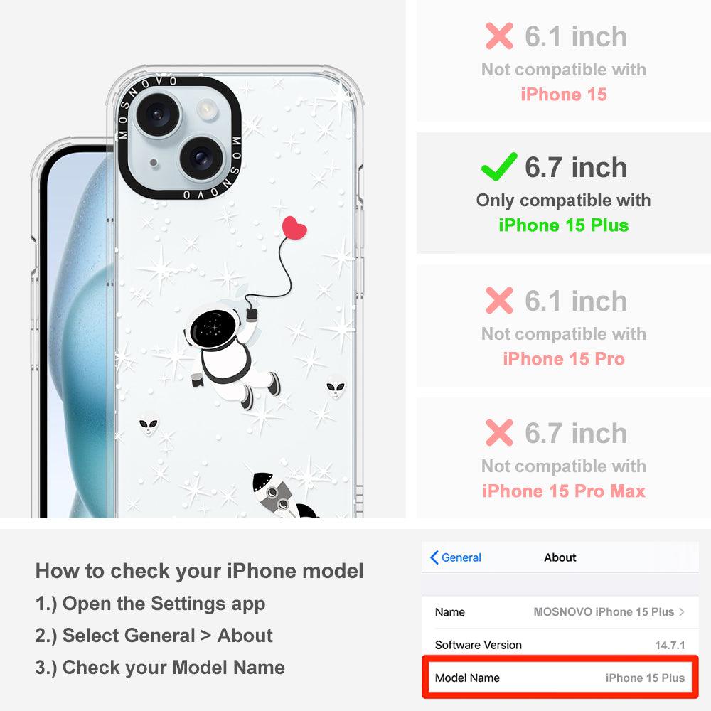 Outer Space Phone Case - iPhone 15 Plus Case - MOSNOVO