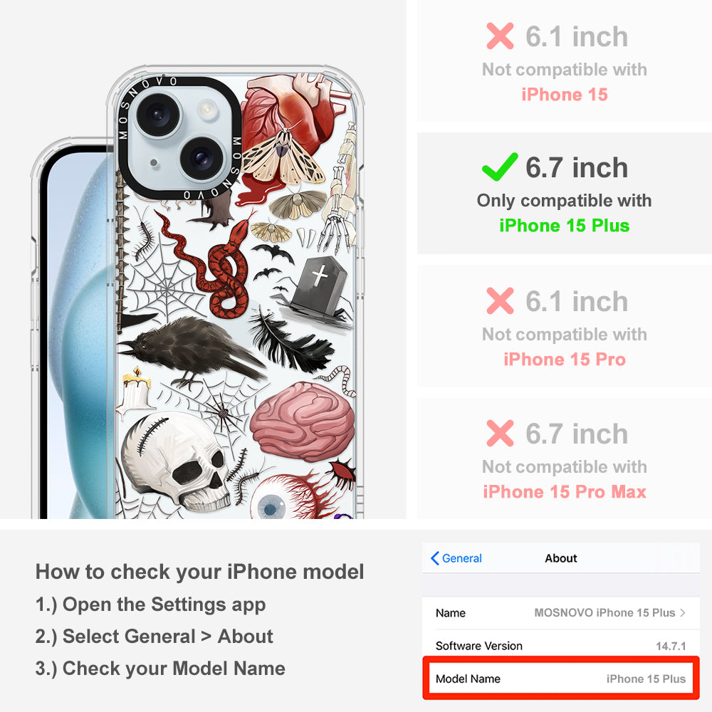 Hell Phone Case - iPhone 15 Plus Case - MOSNOVO