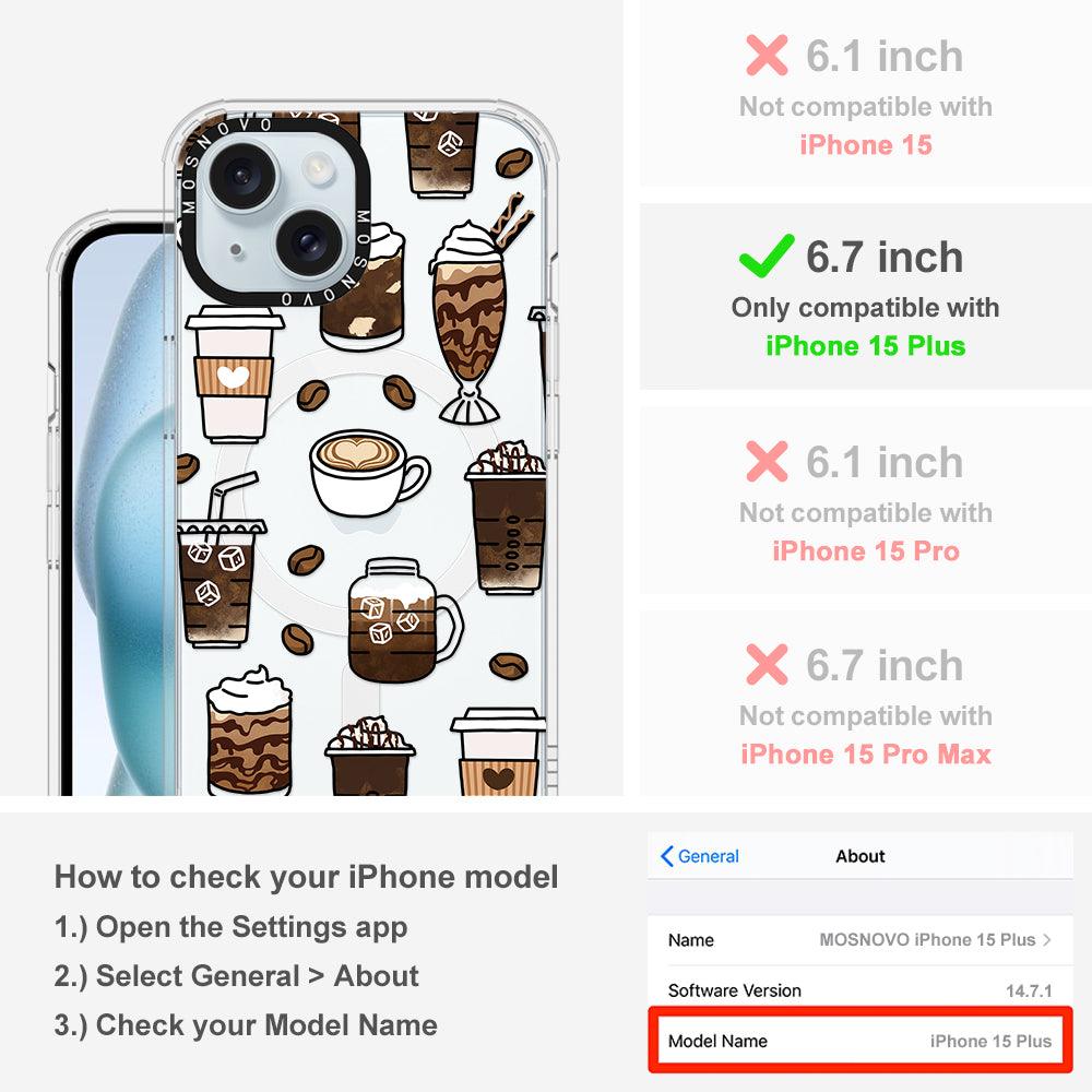 Coffee Phone Case - iPhone 15 Plus Case - MOSNOVO