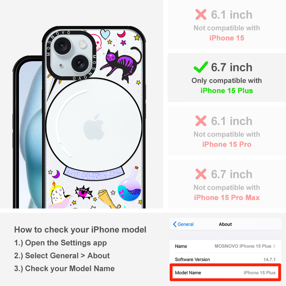 Wizardry Phone Case - iPhone 15 Plus Case - MOSNOVO