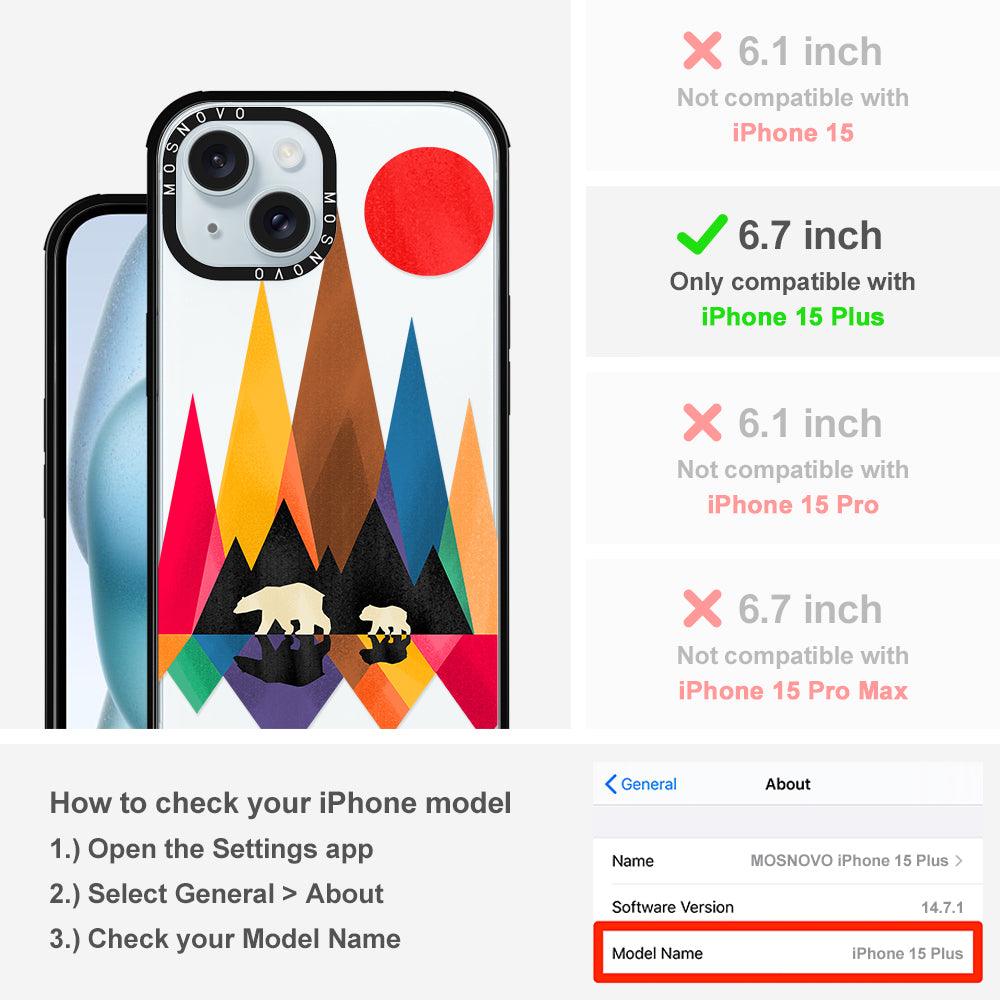 MAMA Bear Phone Case - iPhone 15 Plus Case - MOSNOVO