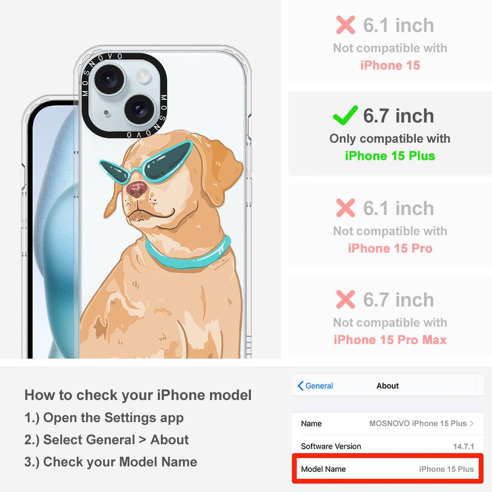 Labrador Phone Case - iPhone 15 Plus Case - MOSNOVO