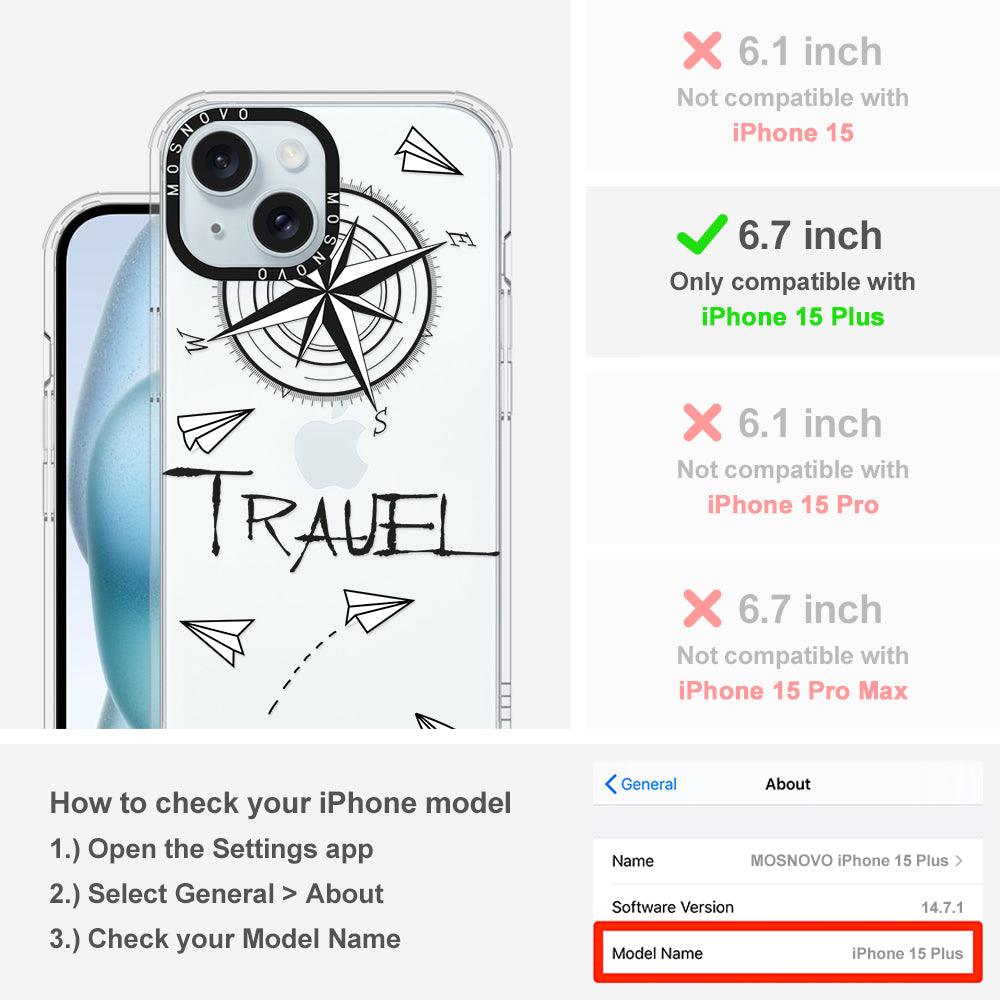 Traveller Phone Case - iPhone 15 Plus Case - MOSNOVO