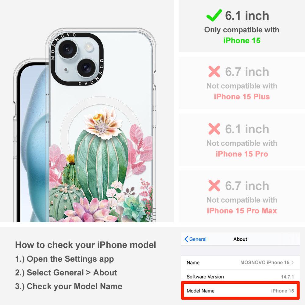 Cactaceae Phone Case - iPhone 15 Case - MOSNOVO
