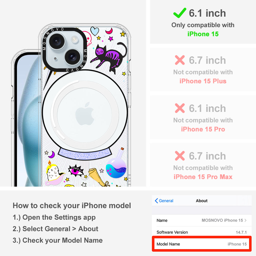 Wizardry Phone Case - iPhone 15 Case - MOSNOVO