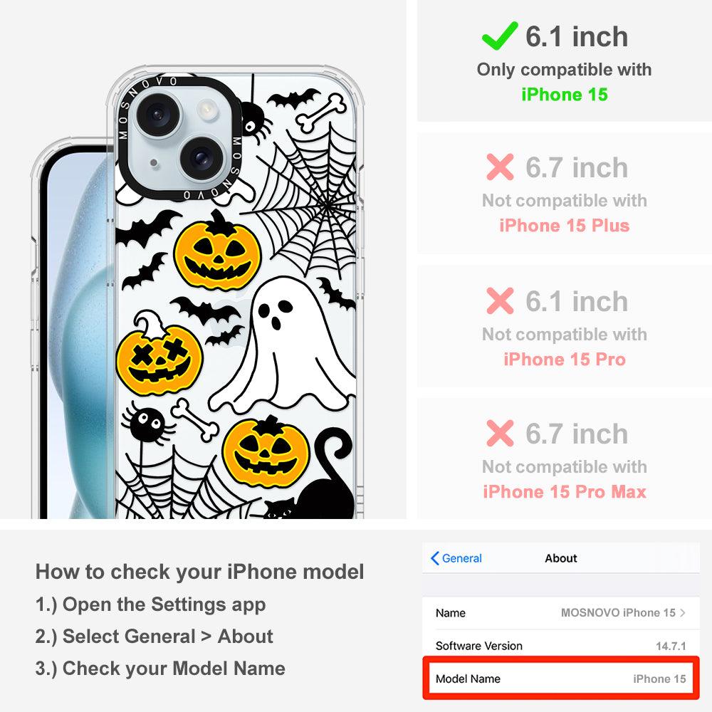 Halloween Pumpkin Phone Case - iPhone 15 Case - MOSNOVO