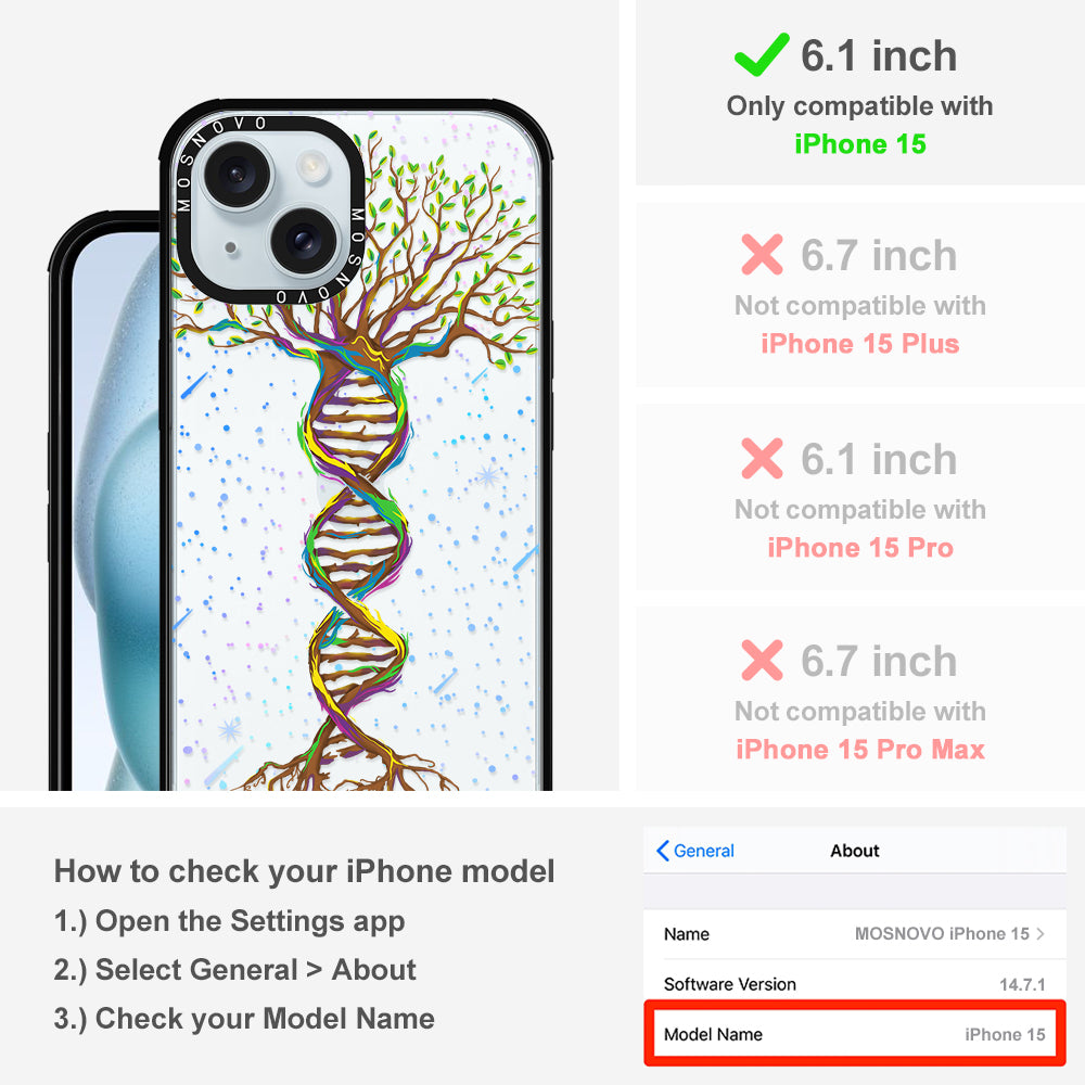 Life Tree Phone Case - iPhone 15 Case - MOSNOVO