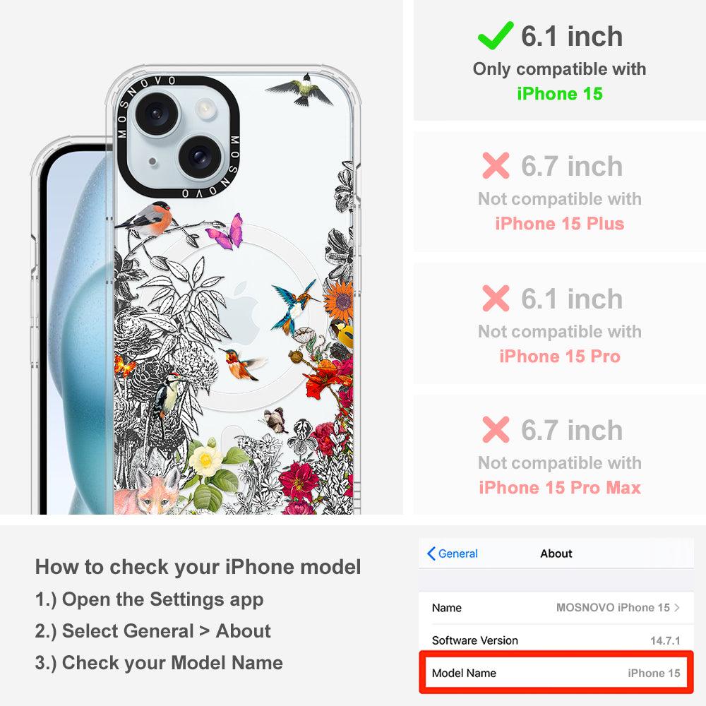 Fairy Forest Phone Case - iPhone 15 Case - MOSNOVO