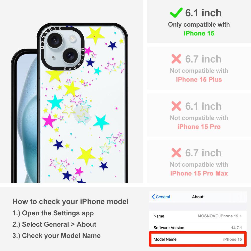 Twinkle Star Phone Case - iPhone 15 Case - MOSNOVO