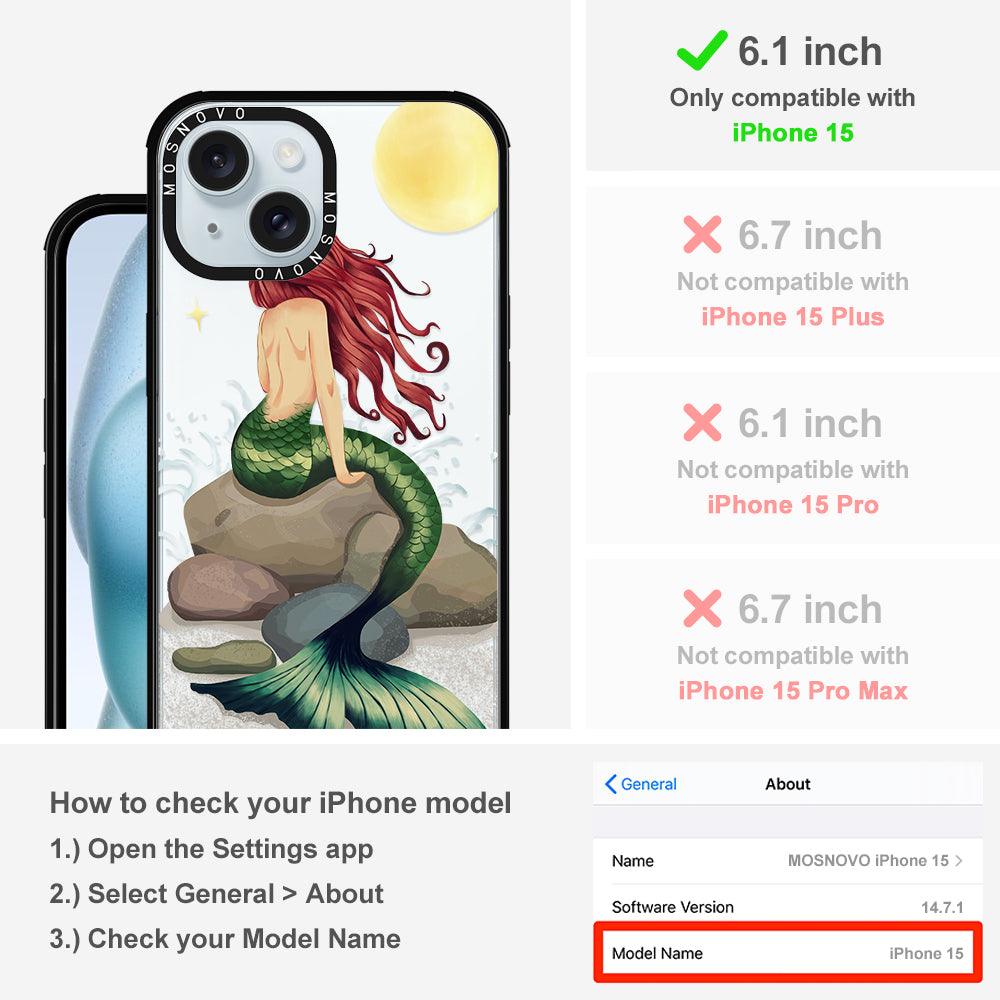Fairy Mermaid Phone Case - iPhone 15 Case - MOSNOVO