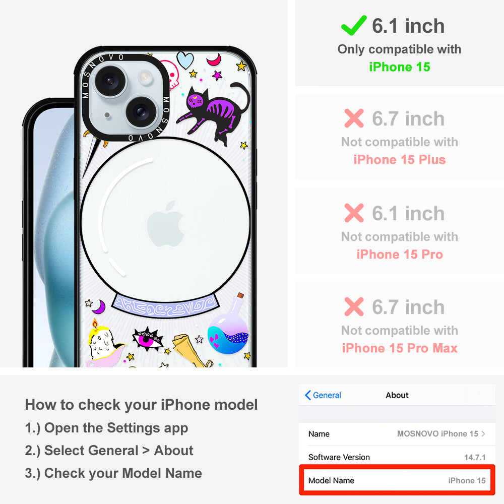 Wizardry Phone Case - iPhone 15 Case - MOSNOVO