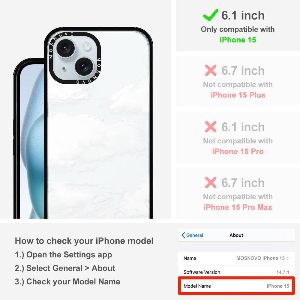 Cloud Phone Case - iPhone 15 Case - MOSNOVO