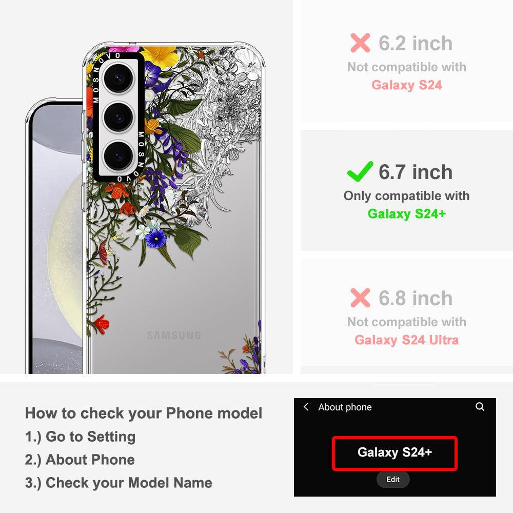 Spring Meadow Phone Case - Samsung Galaxy S24 Plus Case - MOSNOVO