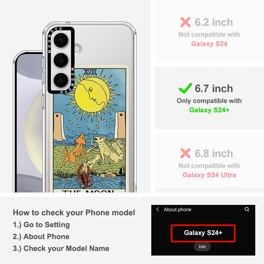 The Moon Phone Case - Samsung Galaxy S24 Plus Case - MOSNOVO