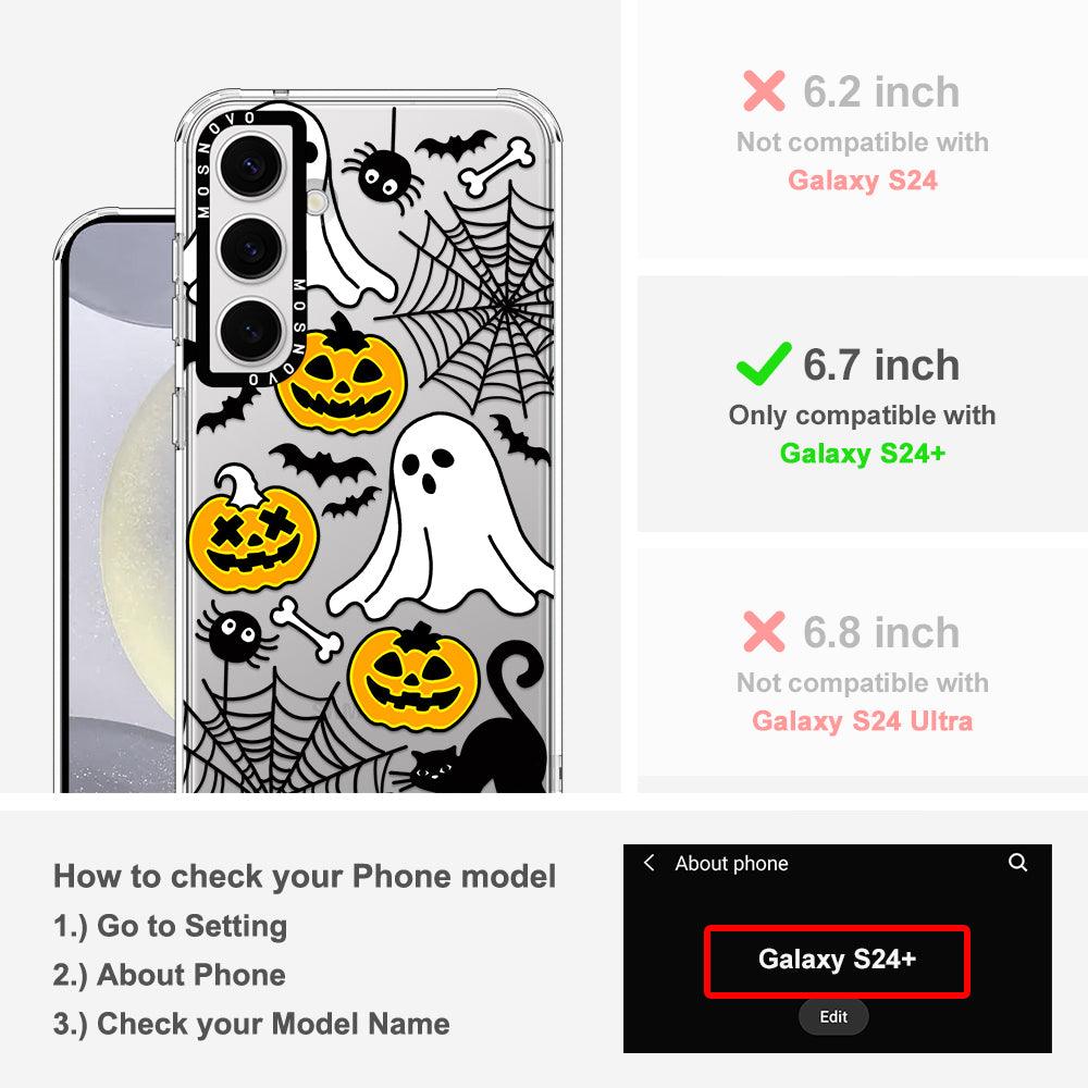 Halloween Decoration Phone Case - Samsung Galaxy S24 Plus Case - MOSNOVO