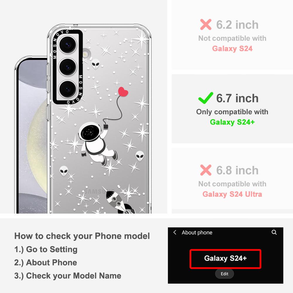In Space Phone Case - Samsung Galaxy S24 Plus Case - MOSNOVO