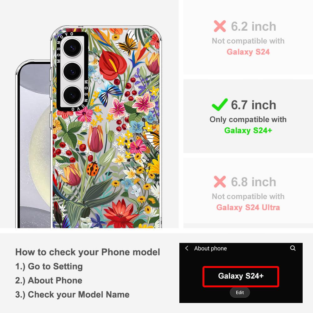 In The Garden Phone Case - Samsung Galaxy S24 Plus Case - MOSNOVO