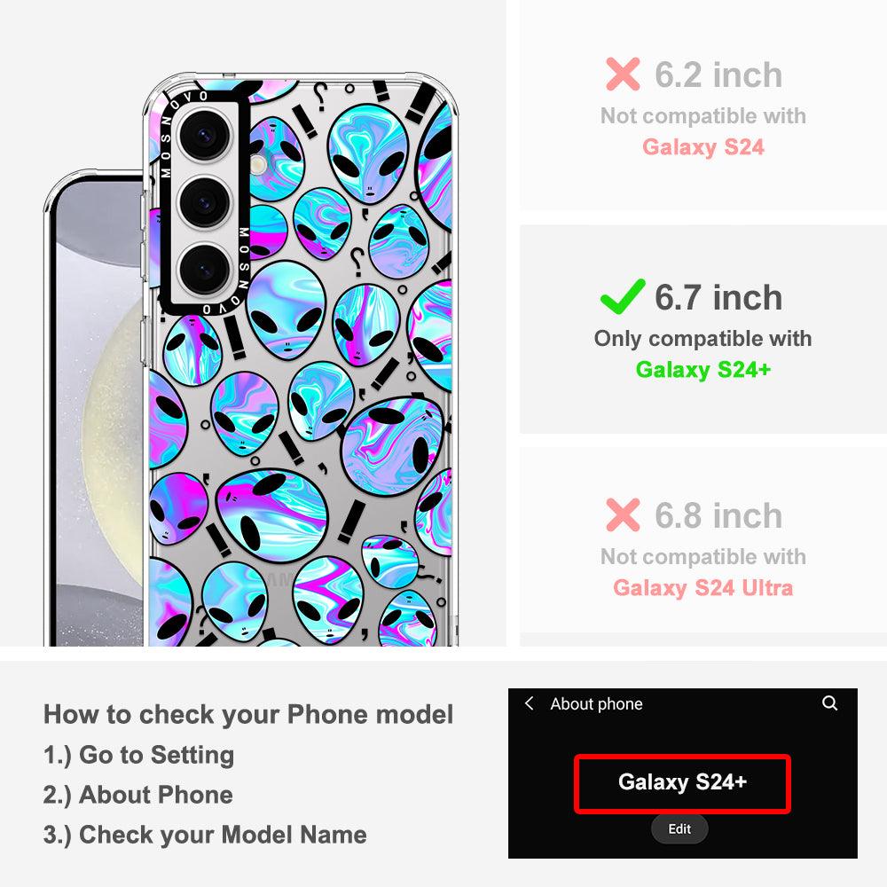 Alien Phone Case - Samsung Galaxy S24 Plus Case - MOSNOVO
