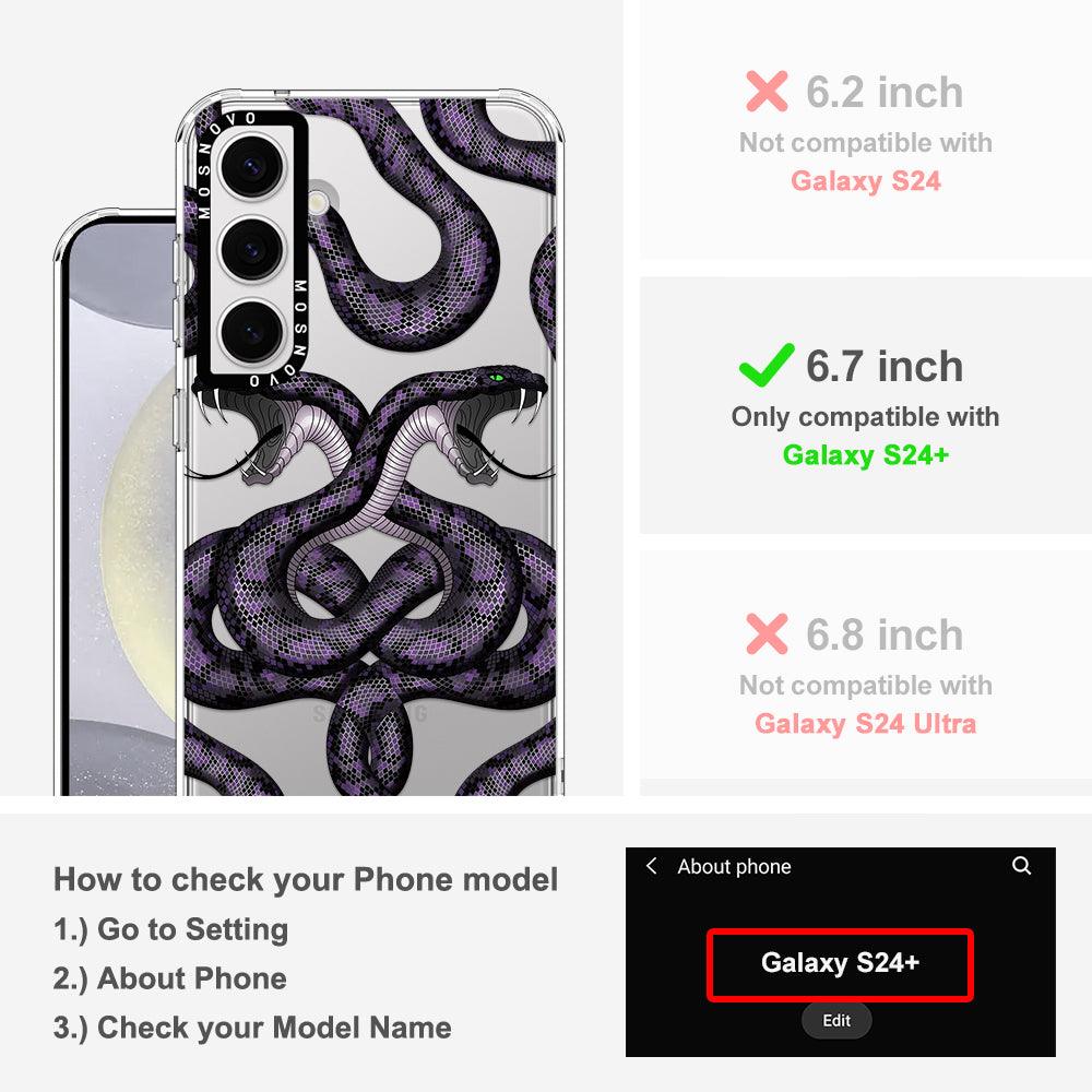 Mystery Snake Phone Case - Samsung Galaxy S24 Plus Case