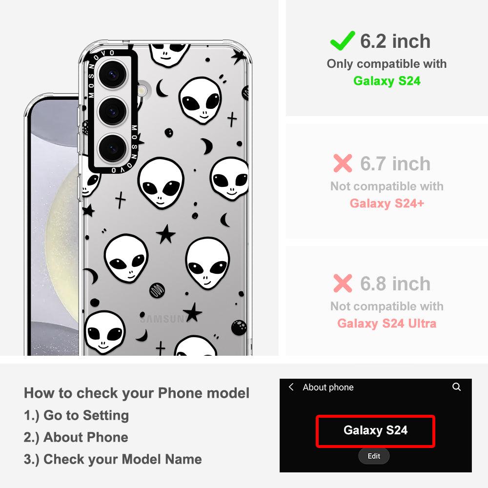 Alien Phone Case - Samsung Galaxy S24 Case - MOSNOVO