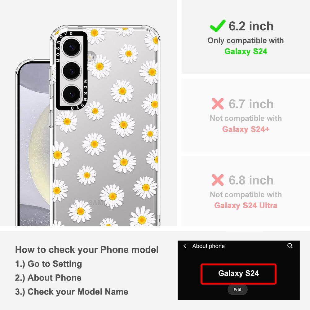 Daisy Phone Case - Samsung Galaxy S24 Case - MOSNOVO