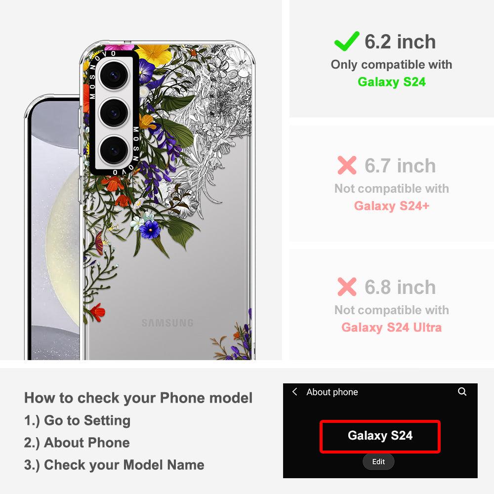 Spring Meadow Phone Case - Samsung Galaxy S24 Case - MOSNOVO