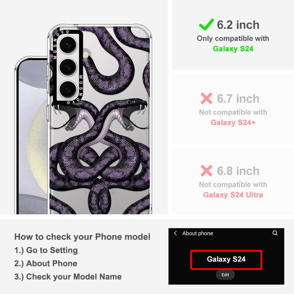 Mystery Snake Phone Case - Samsung Galaxy S24 Case