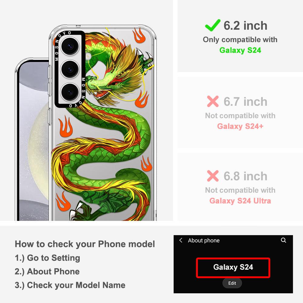 Dragon Phone Case - Samsung Galaxy S24 Case - MOSNOVO