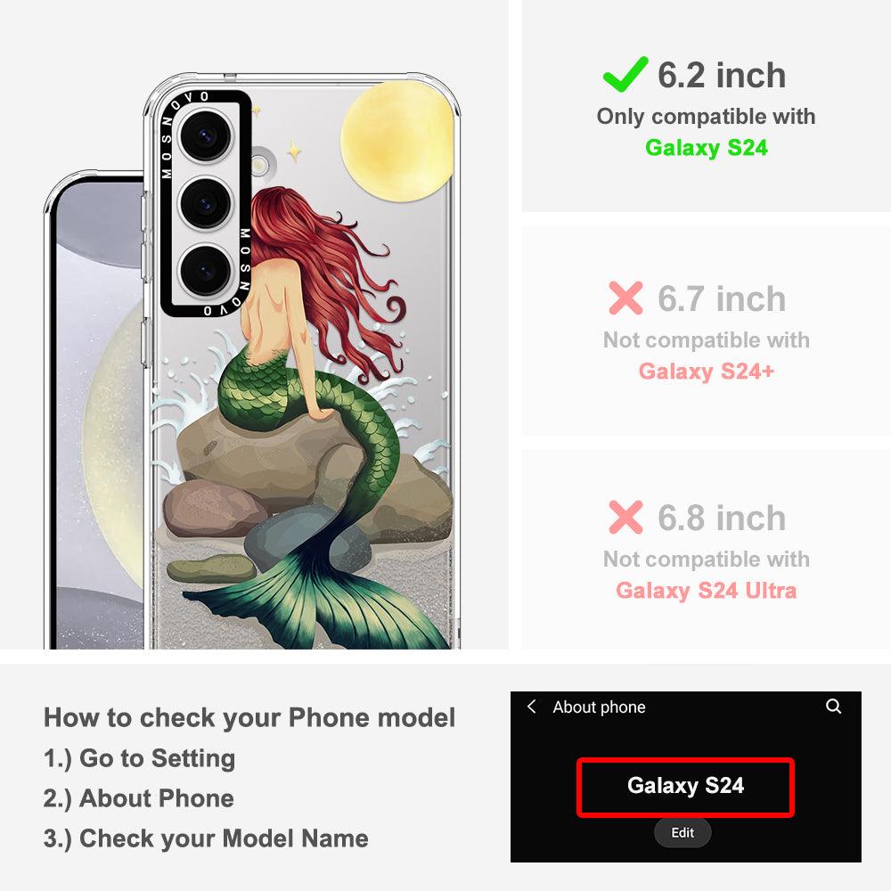 Fairy Mermaid Phone Case - Samsung Galaxy S24 Case - MOSNOVO