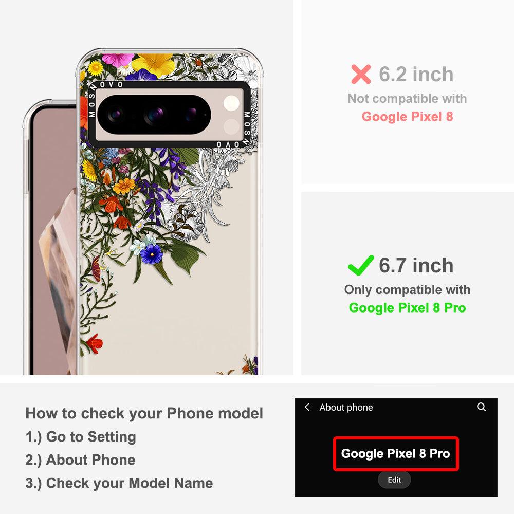 Beautiful Bloom Phone Case - Google Pixel 8 Pro Case - MOSNOVO