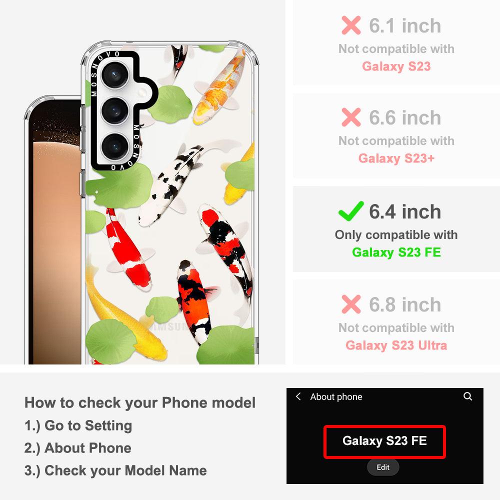 Koi Phone Case - Samsung Galaxy S23 FE Case