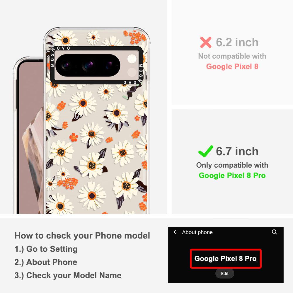 Spring Daisy Phone Case - Google Pixel 8 Pro Case