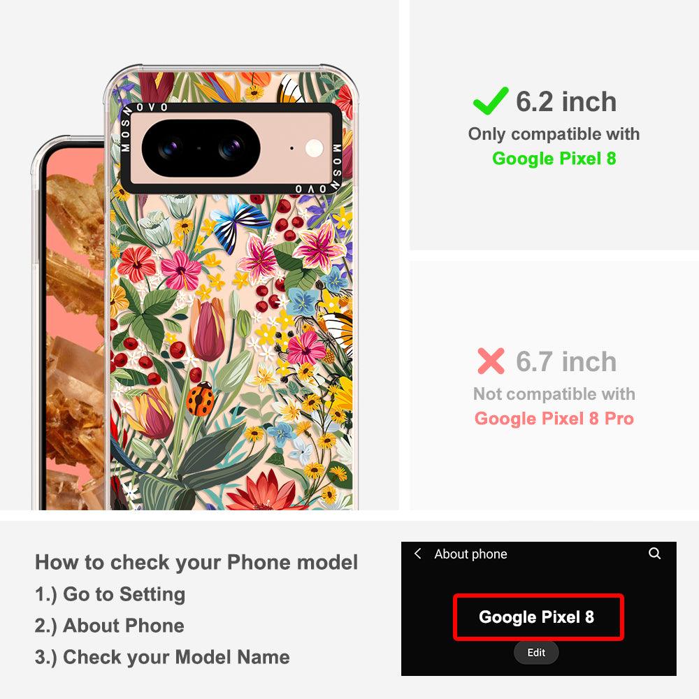 In The Garden Phone Case - Google Pixel 8 Case - MOSNOVO