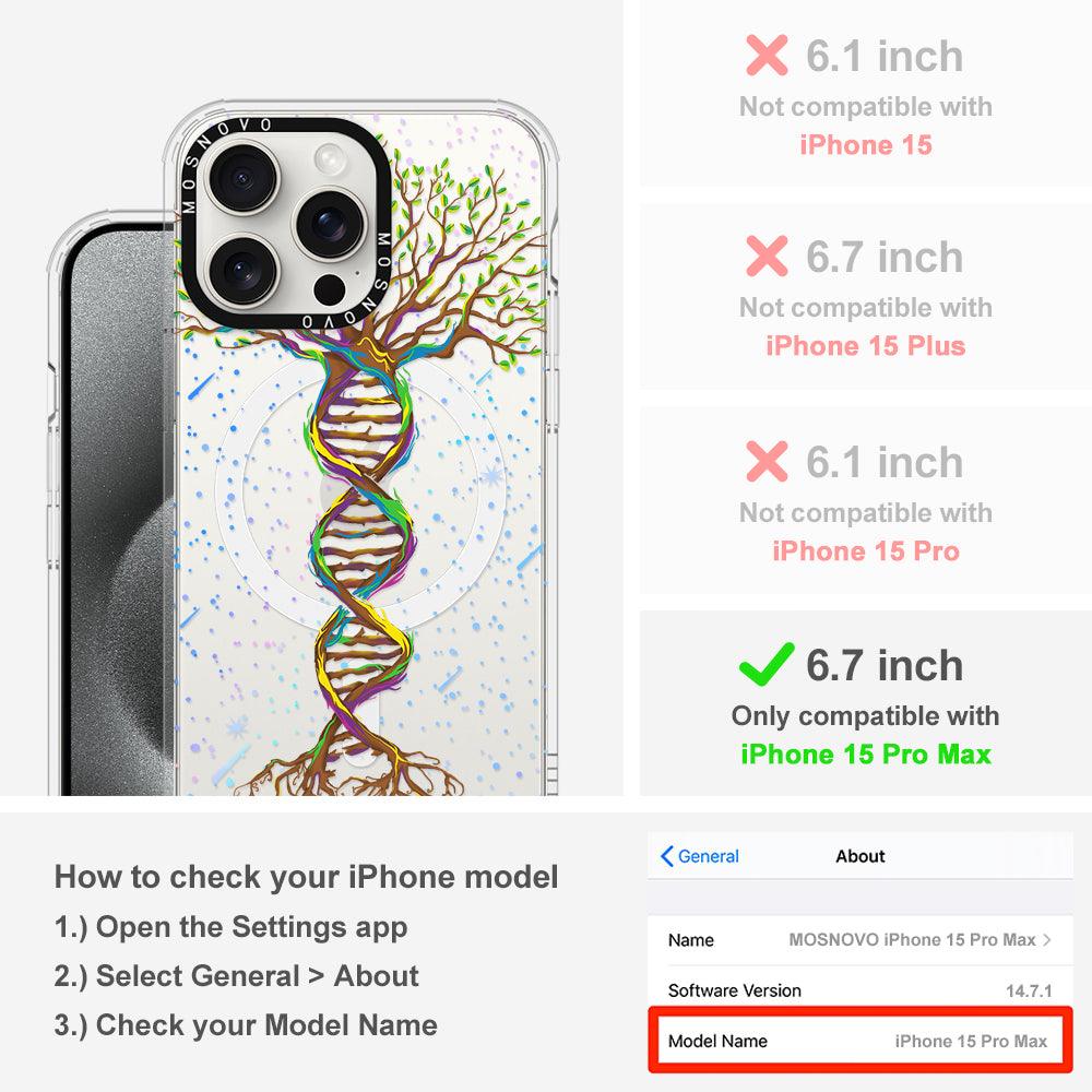 Life Tree Phone Case - iPhone 15 Pro Max Case - MOSNOVO