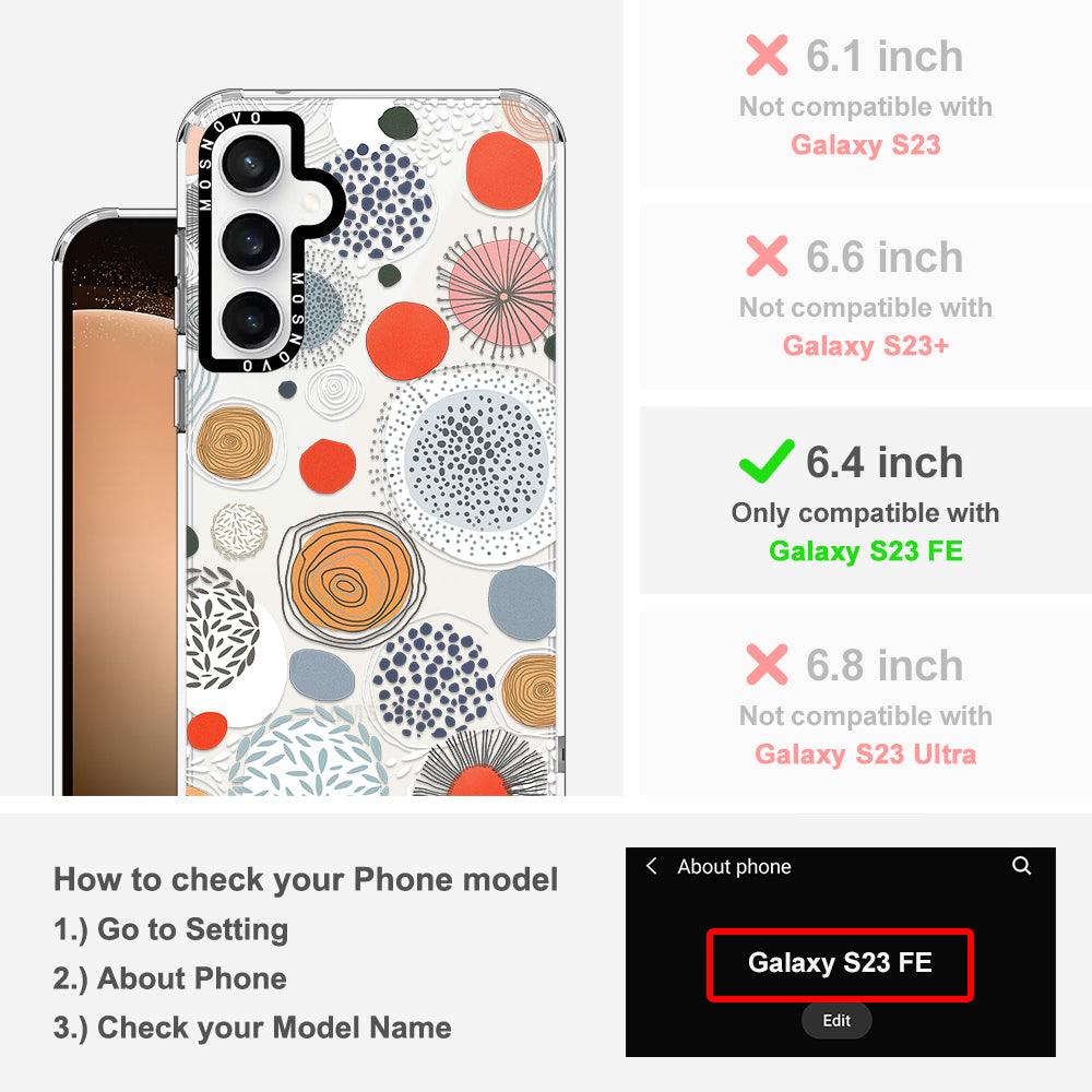 Abstract Art Phone Case - Samsung Galaxy S23 FE Case