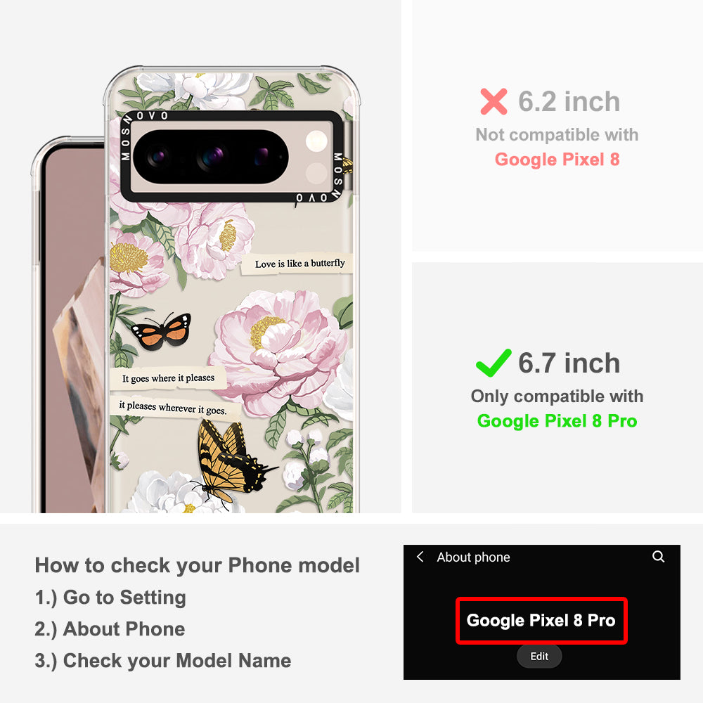 Bloom Phone Case - Google Pixel 8 Pro Case - MOSNOVO