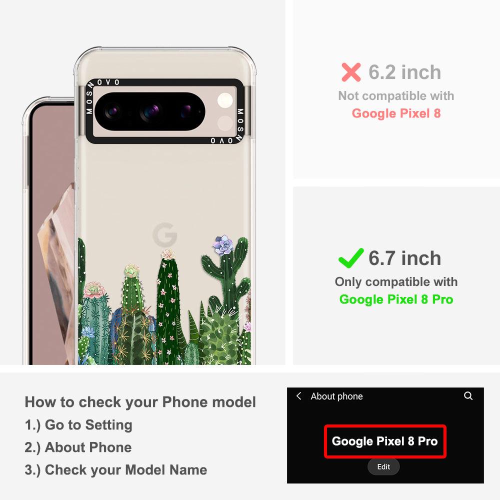 Desert Cactus Phone Case - Google Pixel 8 Pro Case - MOSNOVO