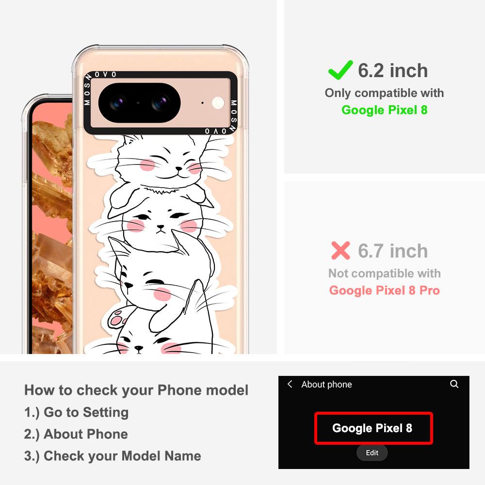 Squishcat Phone Case - Google Pixel 8 Case - MOSNOVO