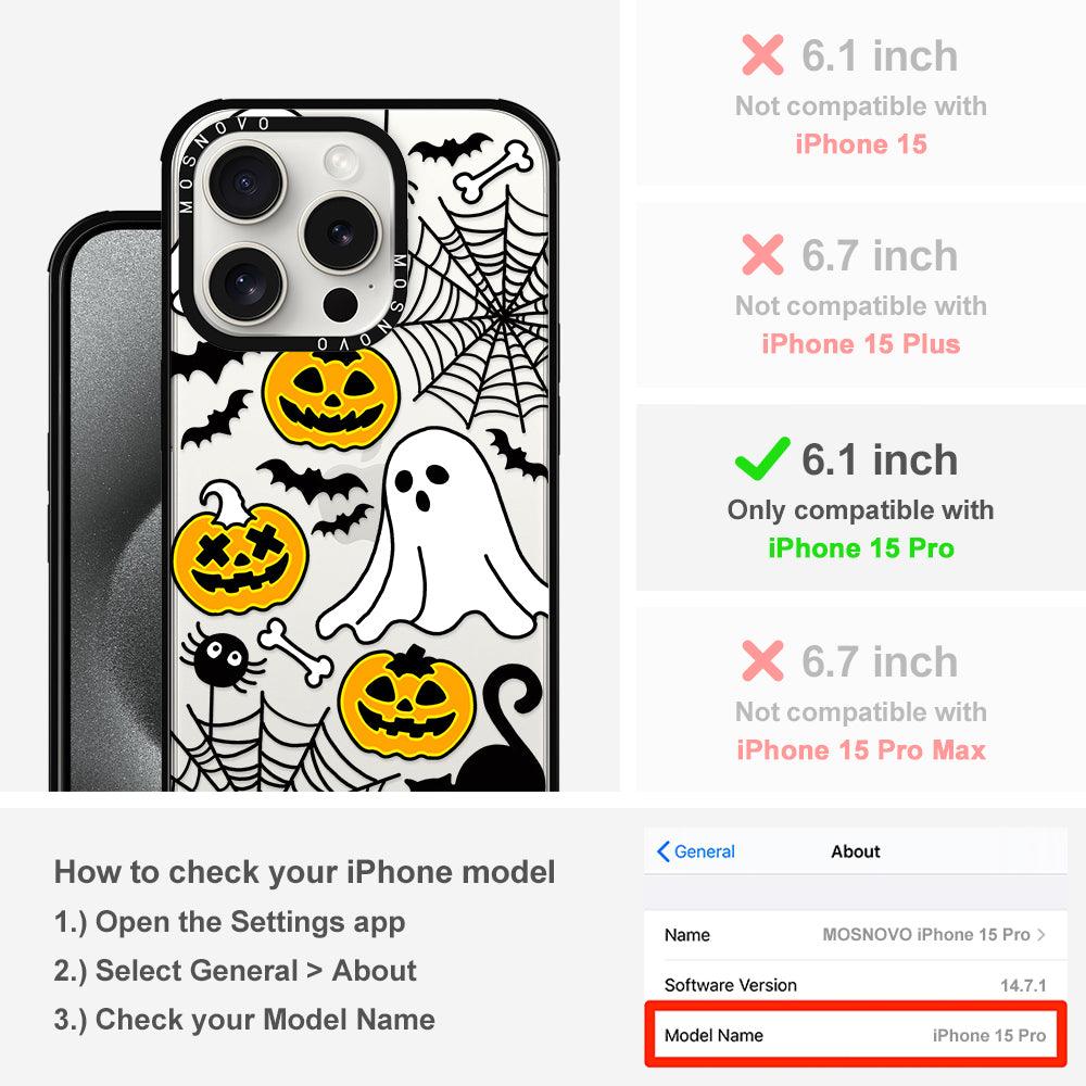 Halloween Pumpkin Phone Case - iPhone 15 Pro Case - MOSNOVO