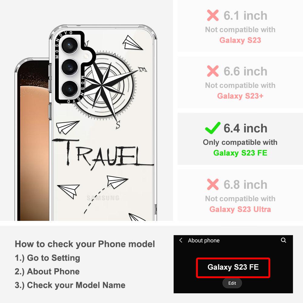 Travel Phone Case - Samsung Galaxy S23 FE Case