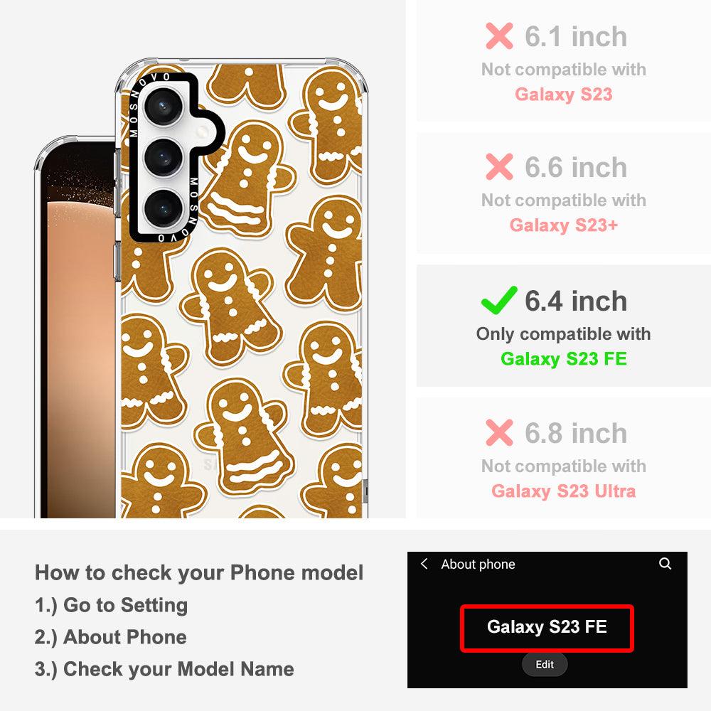 Ginger Breadman Phone Case - Samsung Galaxy S23 FE Case