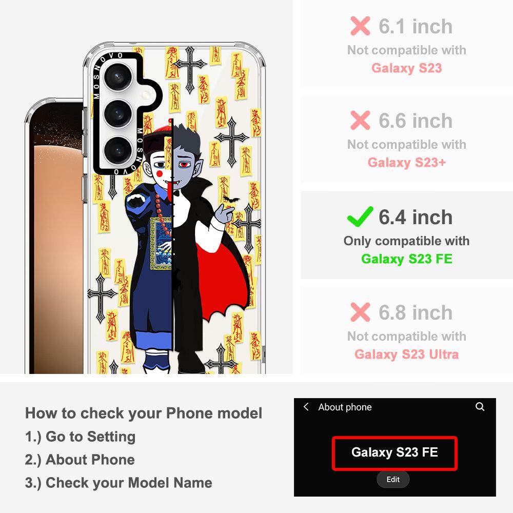Vampire Vs JIangshi Phone Case - Samsung Galaxy S23 FE Case