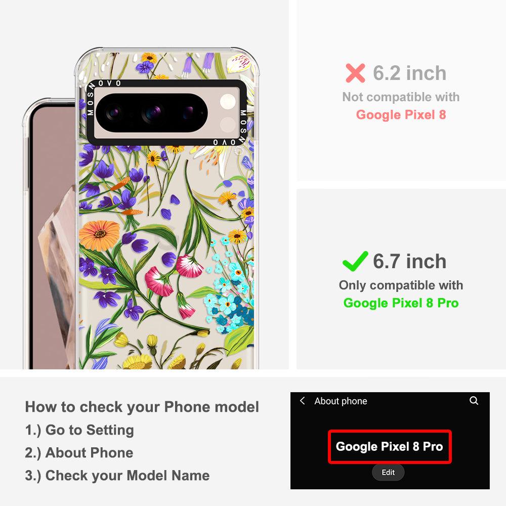 Summer Flower Holidays Phone Case - Google Pixel 8 Pro Case - MOSNOVO