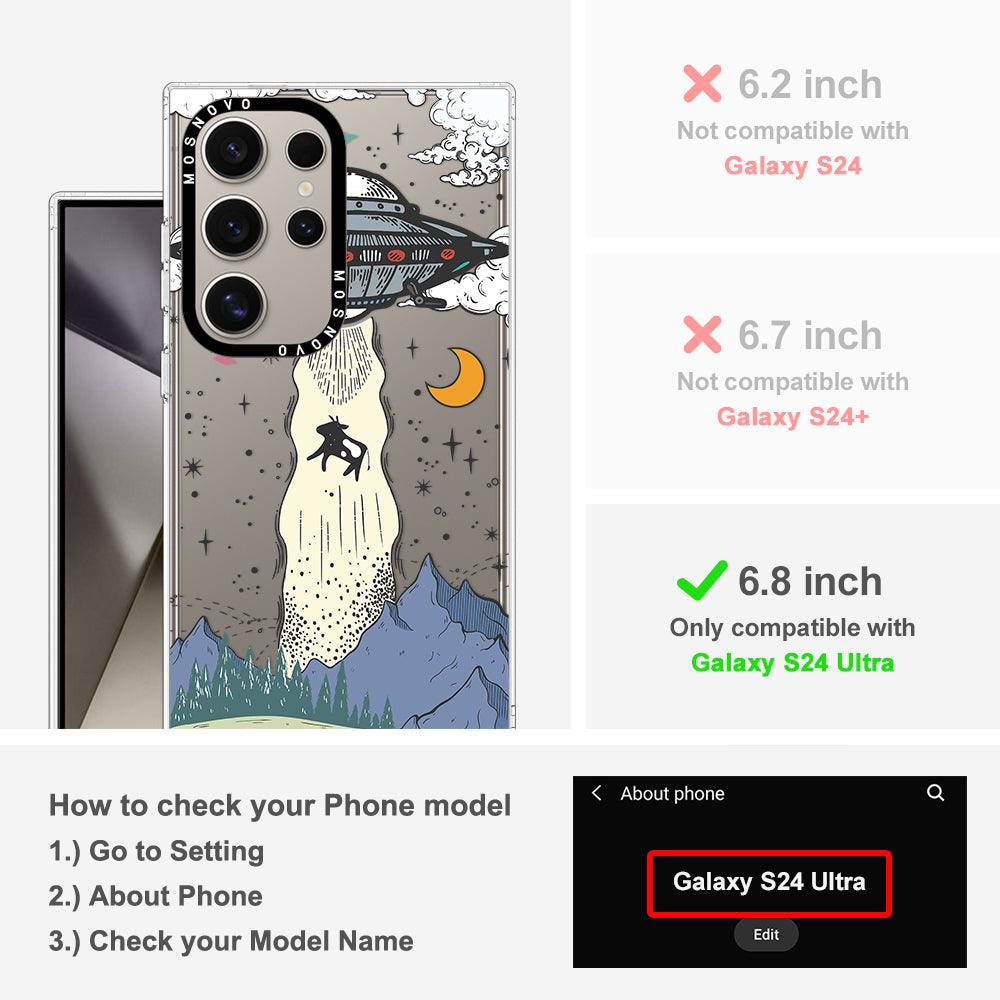 UFO Phone Case - Samsung Galaxy S24 Ultra Case - MOSNOVO
