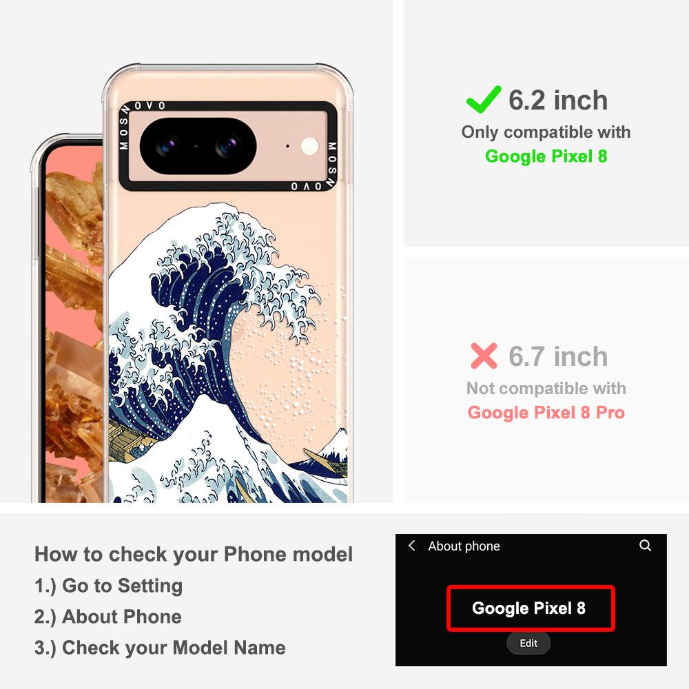 Great Wave Phone Case - Google Pixel 8 Case - MOSNOVO