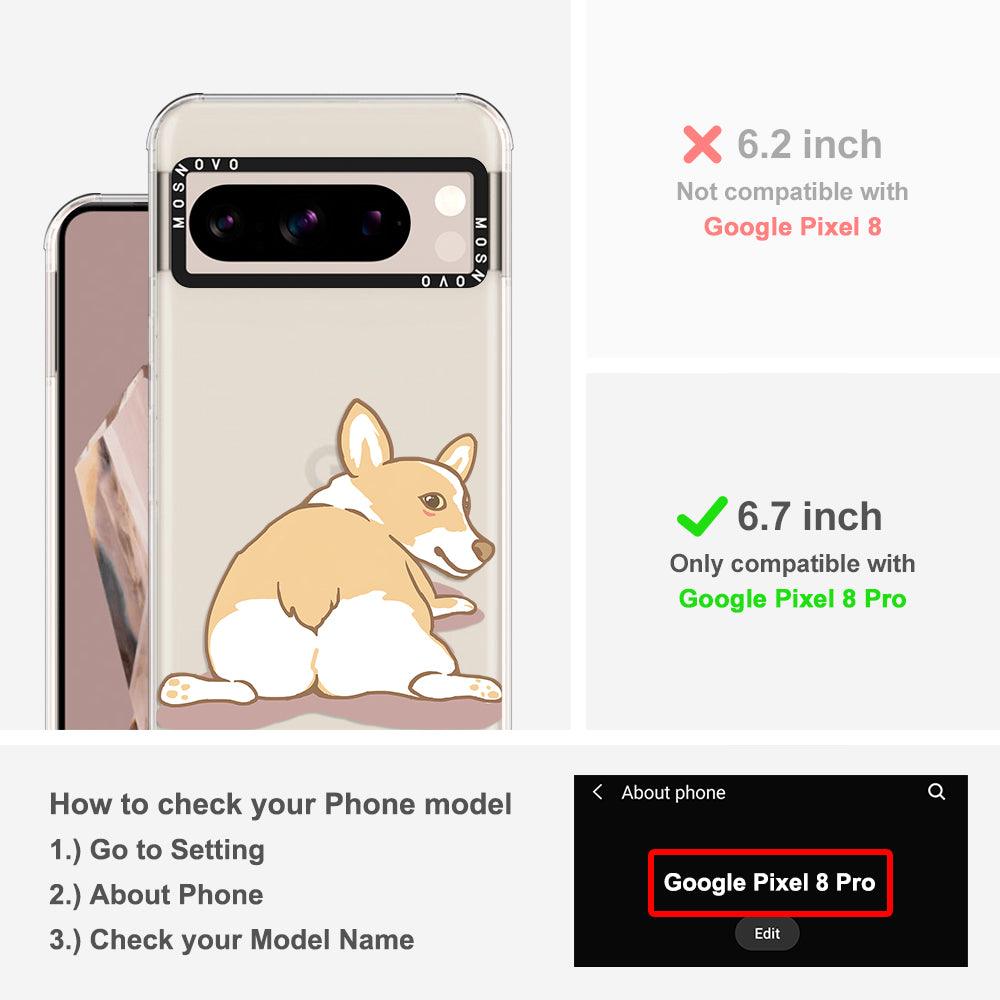 Corgi Butt Phone Case - Google Pixel 8 Pro Case